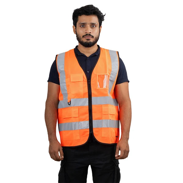 High-Visibility Industrial Safety Reflective Jacket