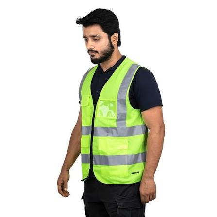 High-Visibility Industrial Safety Reflective Jacket