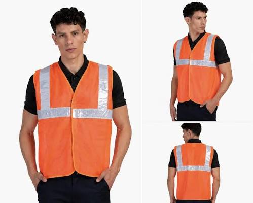 High-Visibility Industrial Safety Reflective Jacket
